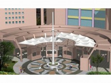 入口及屋顶建筑系列010